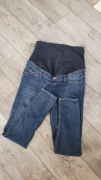 H&M mama jeansowe spodnie r. 44 XXL 