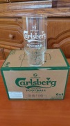 Carlsberg Cheers To Football This Summer Szklanki Pokale Piwo 6Sztuk 500 ml