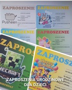 Zaproszenia na urodzinki dla dzieci