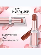 L'Oreal GLOW PARADISE balm in lipstick 107 brown