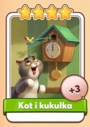 Kot i Kukułka KARTA COIN MASTER 