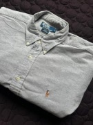 Koszula Polo Ralph Lauren Blake 100% Cotton Szara Logo Classic
