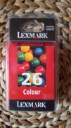 Lexmark  NOWY  Kartridż / Tusz Kolor 26, Compaq Hitachi 