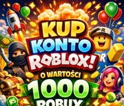 KONTO ROBLOX O WARTOŚCI 1000 ROBUX