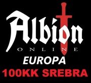 ALBION ONLINE 100KK SILVER SREBRO 100MLN 100M EU EUROPA
