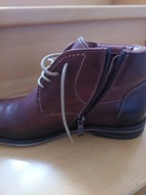 Buty zimowe męskie skóra naturalna rozmiar 39 / 40 jak nowe