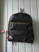 czarny damski plecak pojemny beverly hills polo club