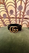 Skórzany pasek Gucci GG Marmont, rozmiar S (raz używany)