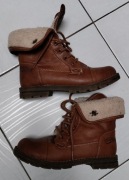 Eleganckie buty kozaki, stan b.dobry!Rozmiar 33