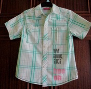 Letnia bawełniana koszula hot oil r. 134 cm
