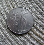 Włochy 100 Lirów 1976r