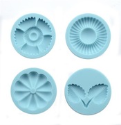 Silikonowe Foremki 4 szt - Floral