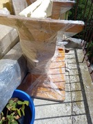 Stół kuchenny drewno malowne dobry stan od zaraz  