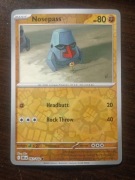 REVERSE HOLO Nosepass 097/182 Karta POKEMON TCG S&V Destined rivals