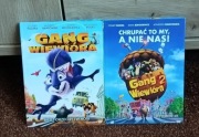DVD z książka gang Wiewióra 2 zestaw 