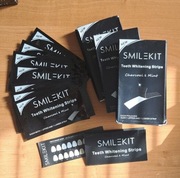 Plastry do wybielania zębów.  Smilekit 28 szt.
