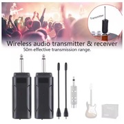 SYSTEM BEZPRZEWODOWY DO GITARY BASU 50M WIRELESS GUITAR PUDEŁKO 
