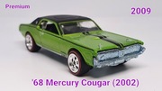 Hot Wheels Premium Larry's Garage '68 Mercury Cougar
