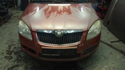 Skoda Fabia 2 II przód maska zderzak pas błotnik lampa