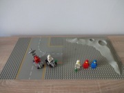 LEGO Classic Space Buggy 886 i Radar Truck 889 + Dwie Podstawki