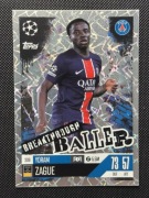 Match Attax EXTRA 2024/2025 YORAM ZAGUE nr.209 BREAKTHROUGH BALLER ( PSG )