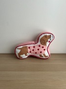 Poduszka dekoracyjna kształtka piesek JAMNIK 45x30x10 cm