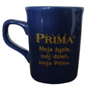 Kubek kawa CAFE PRIMA - #1 Moje życie, mój dzień, moja Prima - NOWY