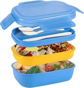 NORCKS Lunch Box z Przegrodami – Idealny na Każdy Posiłek!