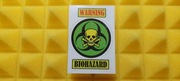 WARNING BIOHAZARD NAKLEJKA STICKES