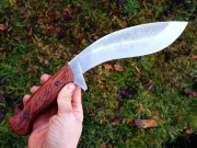 Nepalskie "Kukri Jesienny liść" Nóż Ręcznie Robiony Custom Rzeźba