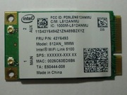 Części Lenovo ThinkPad R500 : Karta WiFi #43Y6493