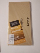 Koperta DL Pearl złoty P., 120g/m2, op/3szt.