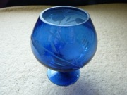 kieliszek kobaltowy