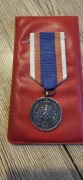 Medal MSW PRL – 20 lat służby – oryginał, świetny stan, etui