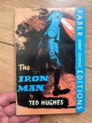 The Iron Man Ted Hughes 1972 Faber vintage angielska klasyka sci-fi