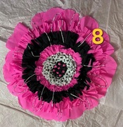 Kwiatki 3D z bibuły, na dzien babci i dziadka,imieniny,urodziny