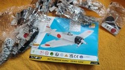 Klocki COBI 5729 NOWE bez pudełka Mitsubishi A6 M2 „Zero – Sen” Samolot 