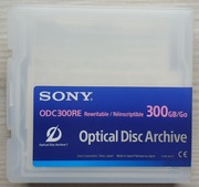 Używana kaseta z dyskami SONY ODC300RE Optical Disc Archive