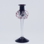 Szklany świecznik murano 