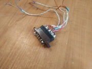 UNITRA ZRK magnetofon ZK 246 2404 2405 łączówka gniazdo wtyczka