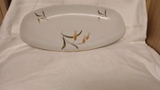 Talerz porcelanowy na przystawki kłosy Chodzież dł.34cm