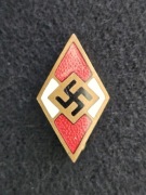 Niemcy, III Rzesza, Odznaka przypinka HJ Hitlerjugend