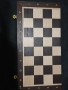 Szachy drewniane turniejowe wenge nr 4