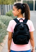 Plecak Sportowo-Szkolno-Miejski, Czarny PUMA.