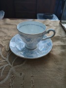 Stare Duo do kawy sygnowane Royal Tuscan Anglia dzwoneczki