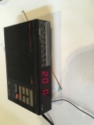 vintage radio z zegarek PHILIPS MB BUFFER D 3140