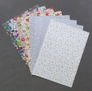 Papier do scrpabookingu ozdobny zestaw papierów świąteczne A4 8szt