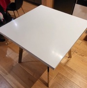 stol rozkladany 85x85 lub 85x170 Baialy polysk, chrom,