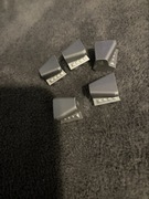 Lego 50943 Wlot Powietrza Silnik srebrny, 5 sztuk