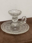 Ząbkowice Stary Świecznik Kaganek z Prl